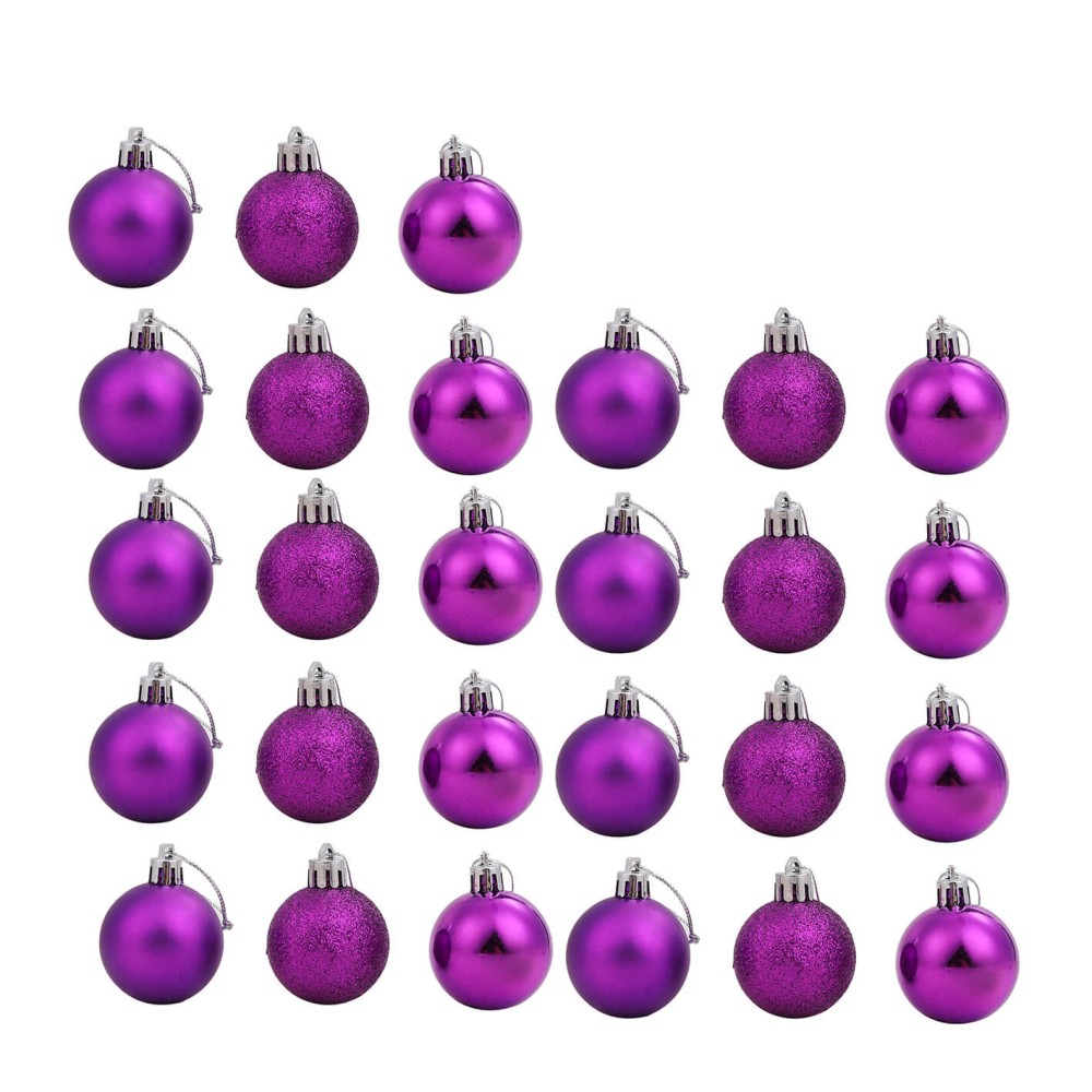 מארז 27 כדורים לקישוט העץ מארז 27 כדורים לקישוט העץ
